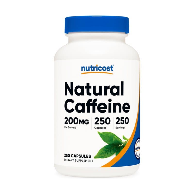 Nutricost Natural Caffeine Capsules