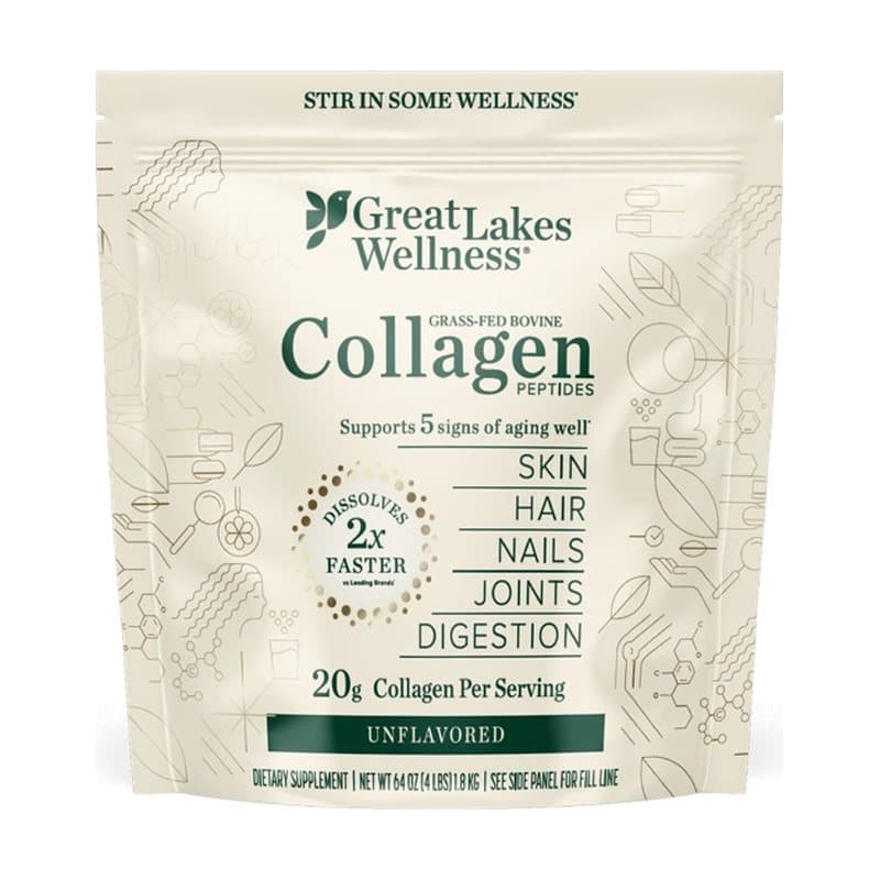 Great Lakes Wellness 4lb Collagen Peptides