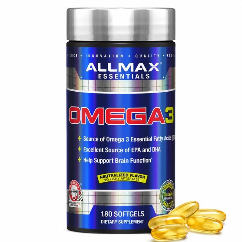 ALLMAX Omega-3 Fatty Acids Supplement