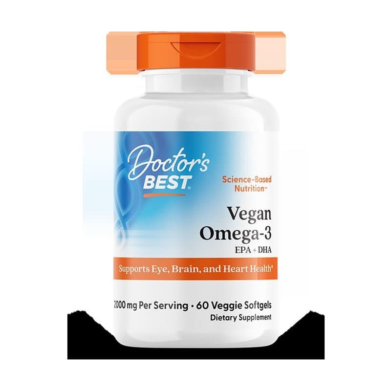 Doctor's Best Vegan Omega-3, 60 softgels