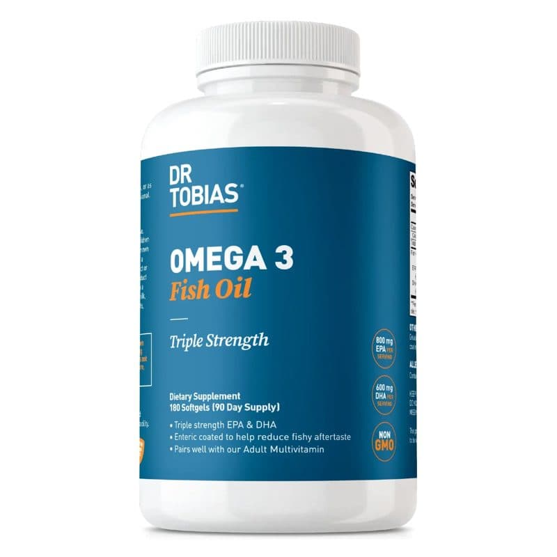 Dr. Tobias Triple Strength Omega 3 Fish Oil