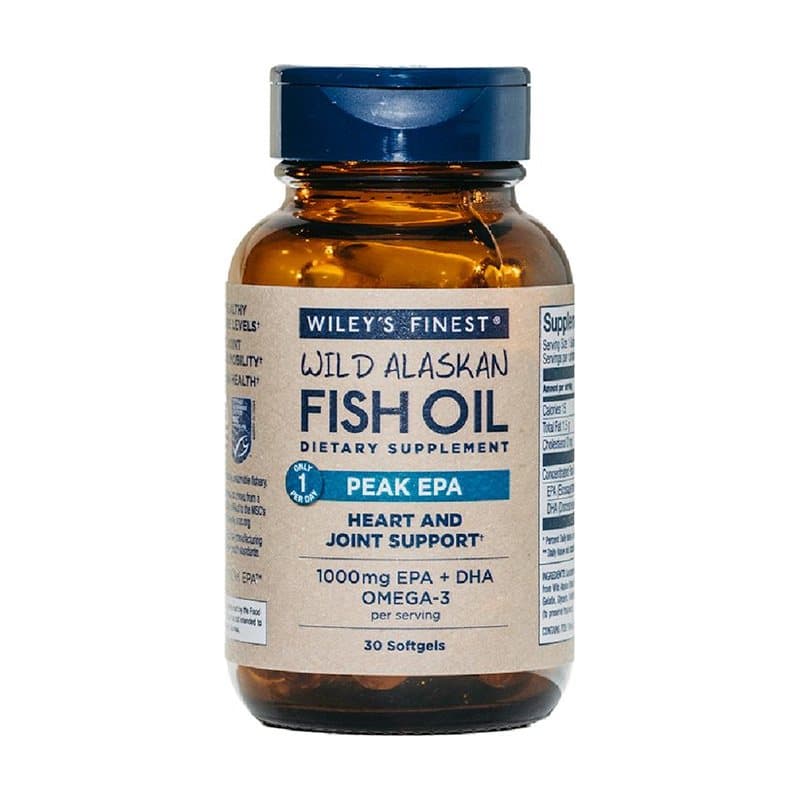 Wiley's Finest Peak EPA: Your Daily Omega-3, Simplified
