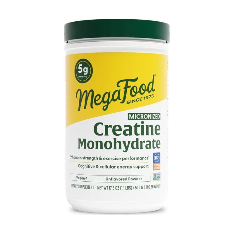 MegaFood Micronized Creatine Monohydrate Powder