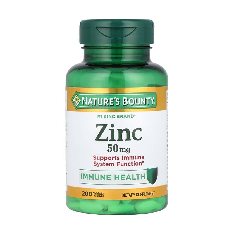 Nature's Bounty Nature's Bounty, Zinc, 50 mg, 200 Tablets