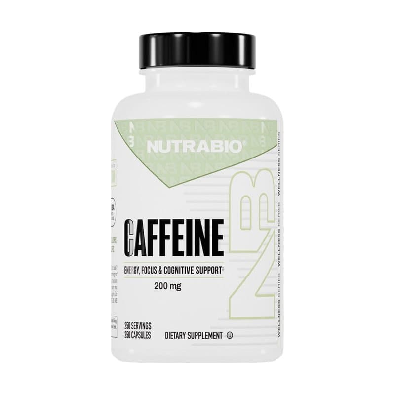 NutraBio Caffeine (200mg)