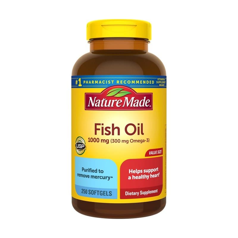 Nature Made Fish Oil 1000 mg Softgels