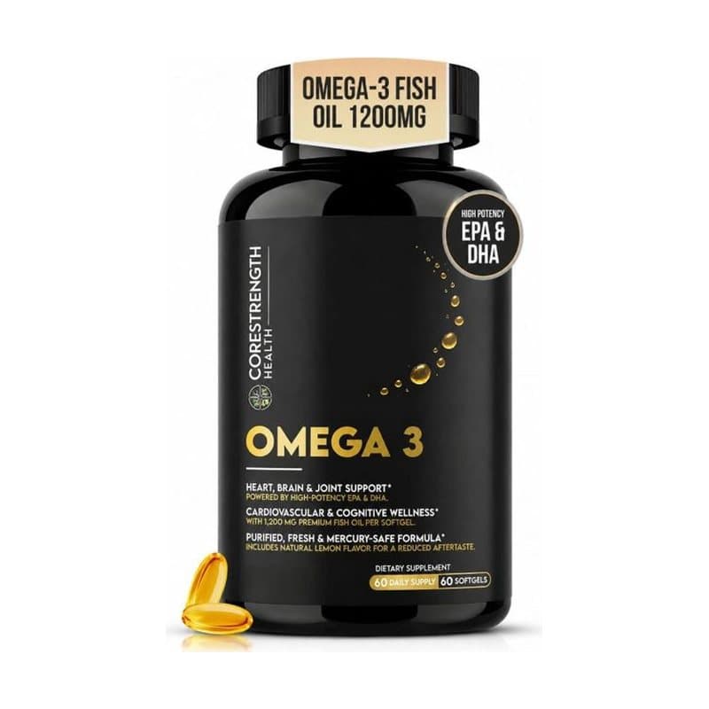 CoreStrength Omega-3 Fish Oil, 60 softgels