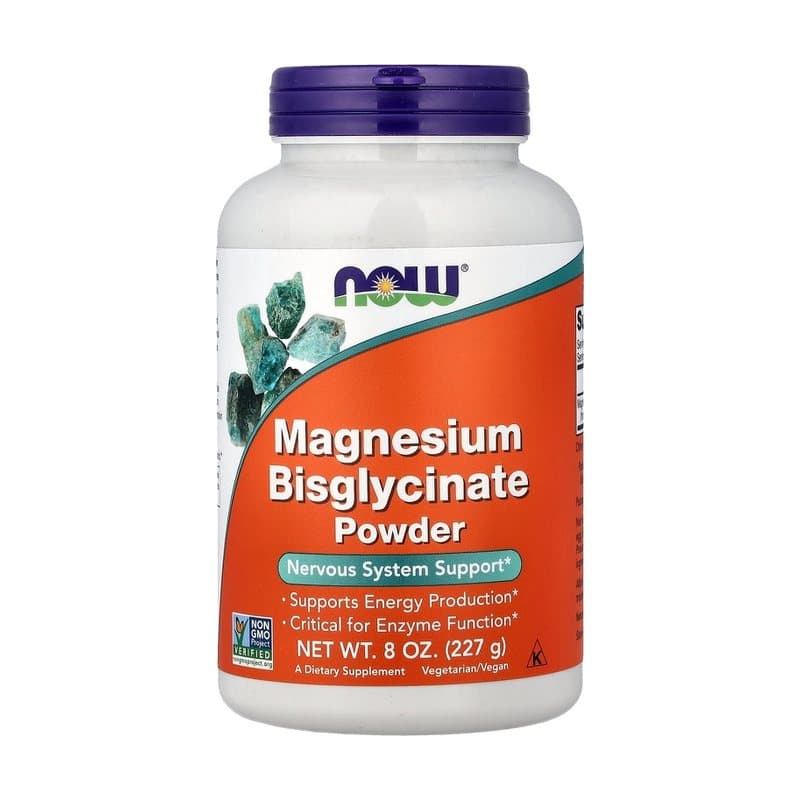 NOW Foods NOW Foods, Magnesium Bisglycinate Powder, 8 oz (227 g)