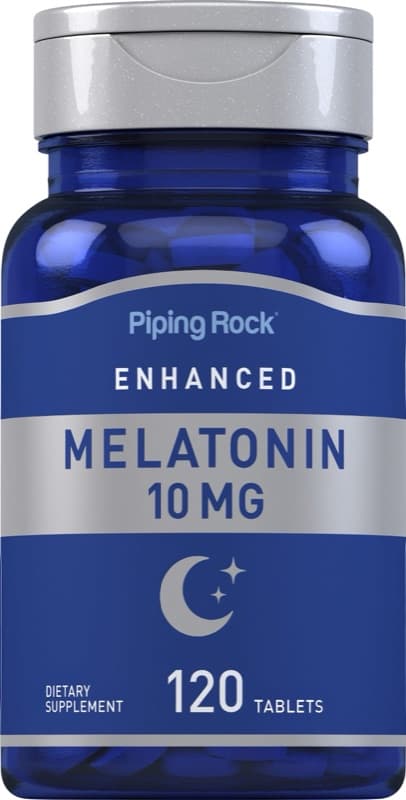 Piping Rock Melatonin, 10 mg, 120 Tablets