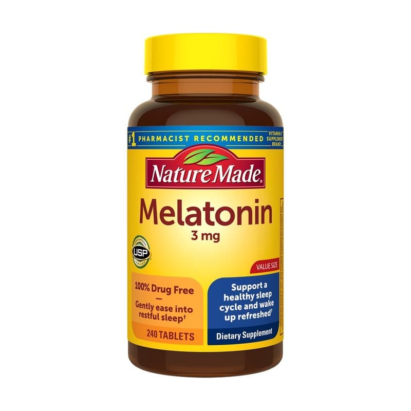 Nature Made Melatonin 3 mg Tablets