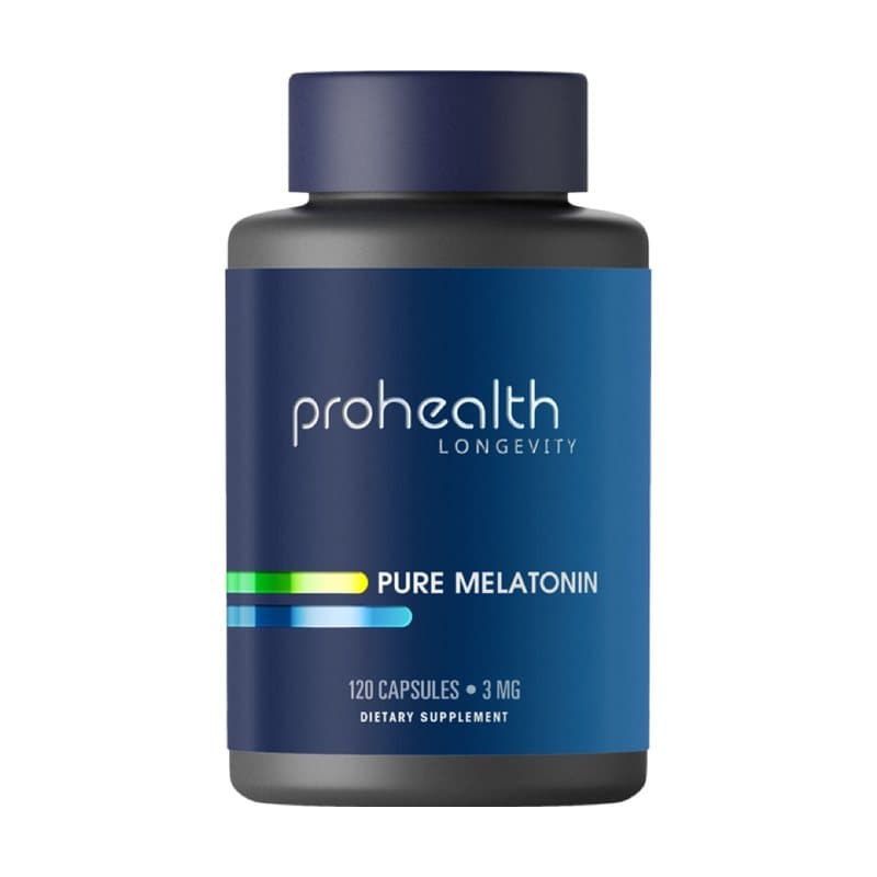 ProHealth Pure Melatonin - 3 mg, 120 capsules