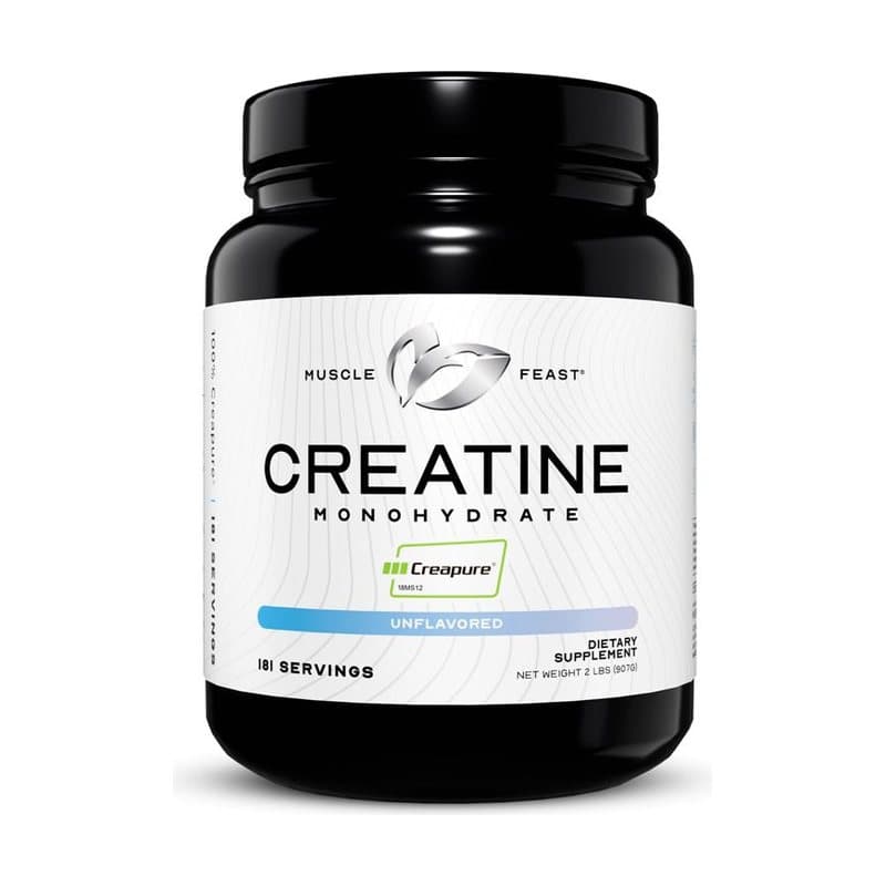 Muscle Feast Creapure Creatine Monohydrate Powder, Vegan Keto