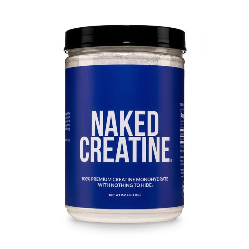 Naked Nutrition Creatine Monohydrate Powder | Naked Creatine - 2.2LB