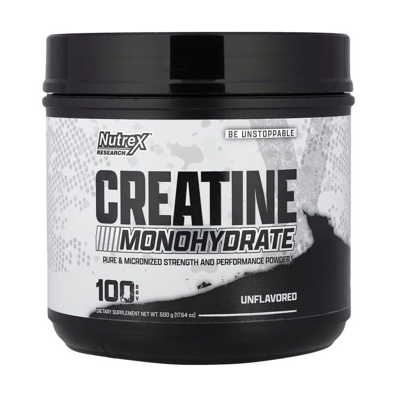 Nutrex Research, Creatine Monohydrate, Unflavored, 17.64 oz (500 g)